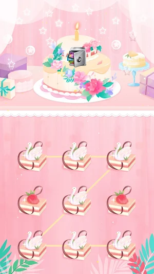 AppLock Live Theme Cake Screenshot 0