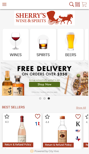 Sherry's Wine & Spirits Screenshot 2