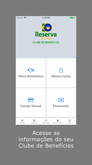 Reserva Ativa Clube de Benefíc Screenshot 2
