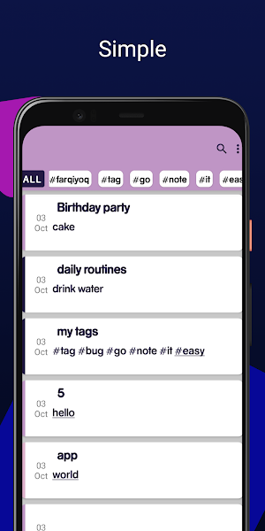 easy notes Screenshot 0