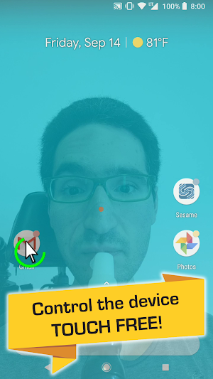 Open Sesame - Touch Free Control Screenshot 2
