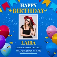 Birthday Photo Frame Maker