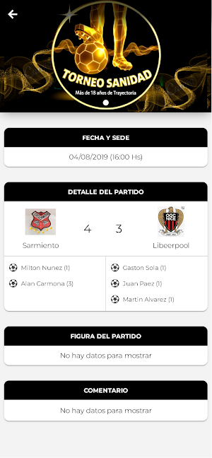 Torneo La Sanidad Screenshot 3