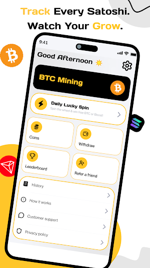 Bitcoin Mining : Crypto Miner Screenshot 0