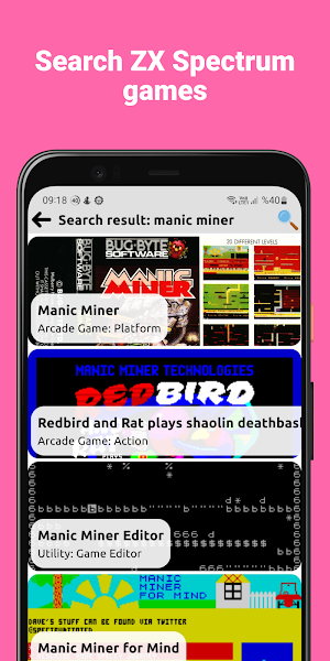 ZX Spectrum Gamer Screenshot 1