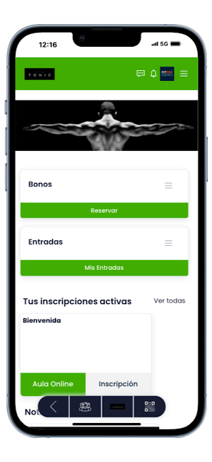 Gymtonic Sport Center Screenshot 0
