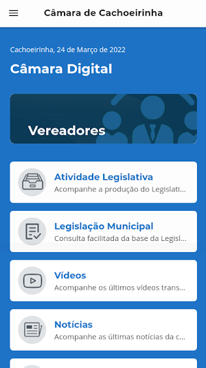 Câmara Cachoeirinha Screenshot 0