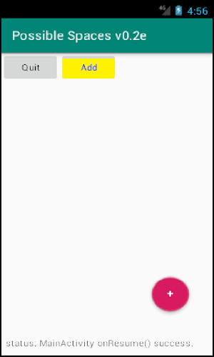 Possible Spaces v0.2e Screenshot 0