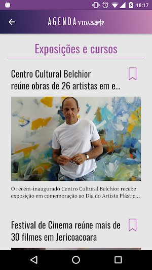 Agenda Vida&Arte Screenshot 2