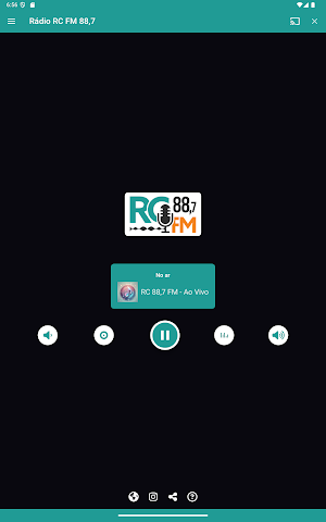 Rádio RC FM 88,7 Screenshot 2