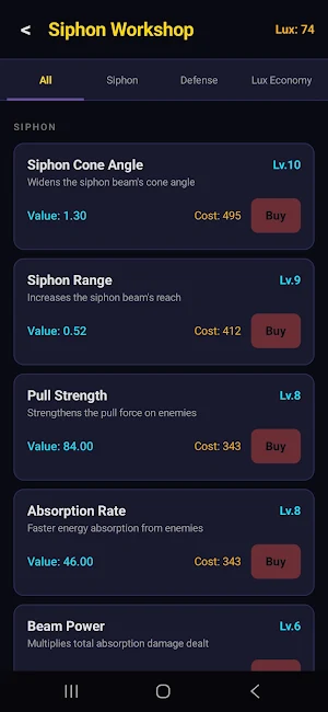 Idle Voidkeeper: Roguelike Screenshot 2