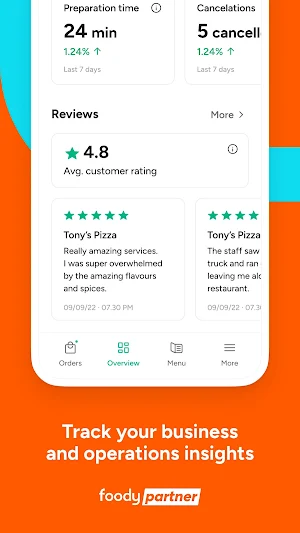 foody partner Screenshot 1
