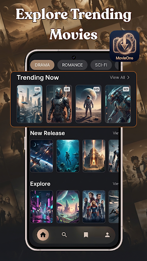 MovieOne: Watch Movies & Shows Screenshot 2