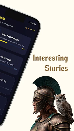 Mythora: Gods, Legends & Quizz Screenshot 1