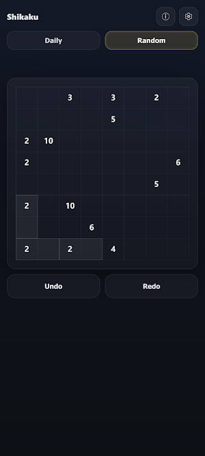 Shikaku - Logic Puzzle Screenshot 0