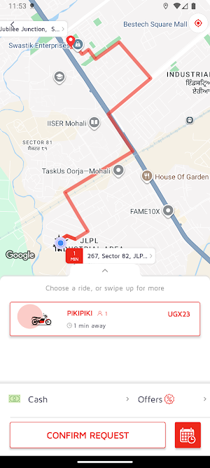 PikiPiki – Uganda’s Ride App Screenshot 3