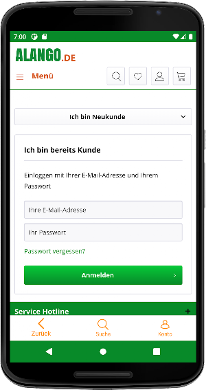 Alango.de Screenshot 1