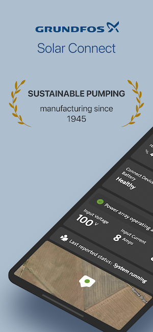 Grundfos Solar Connect Screenshot 0