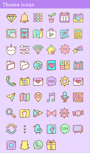 Cute Wallpaper Caticorn Theme Screenshot 3