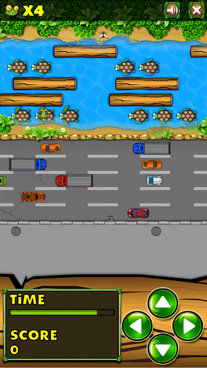 Jumpy Frog - Road Cross Screenshot 2