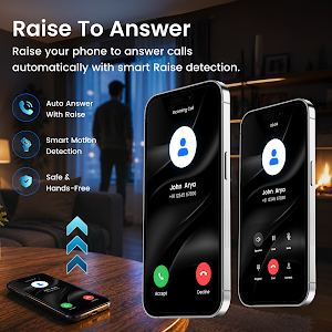 Auto Answer - Raise To Answer Screenshot 1