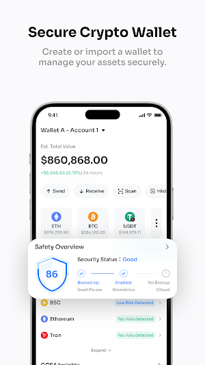 GCSA Wallet Screenshot 0