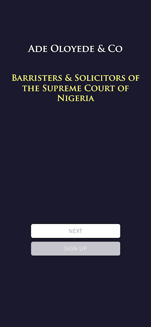 Ade Oloyede & Co Screenshot 0
