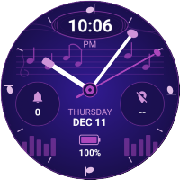 Music Vinyl Watch Face