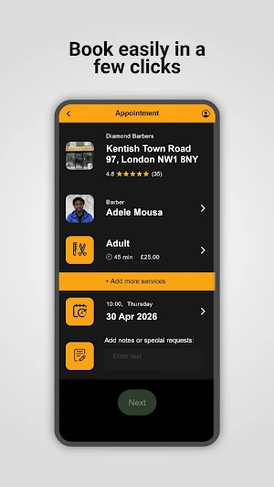 Adele Barber Screenshot 2
