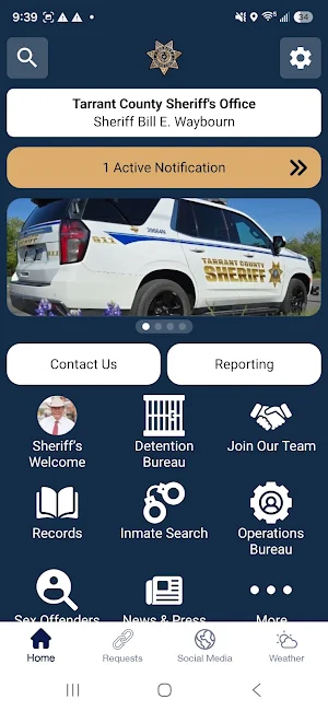 Tarrant County Sheriff, TX Screenshot 0
