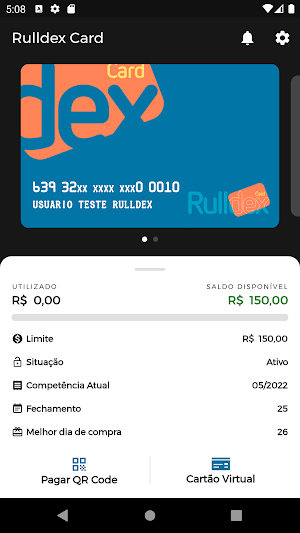 Rulldex Card Screenshot 0