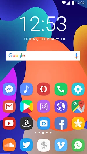 Theme for Samsung Galaxy F62 Screenshot 1