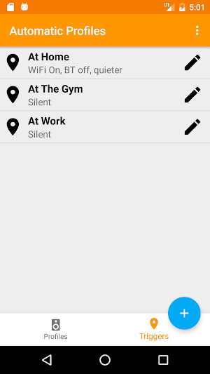 Automatic Profiles Screenshot 2
