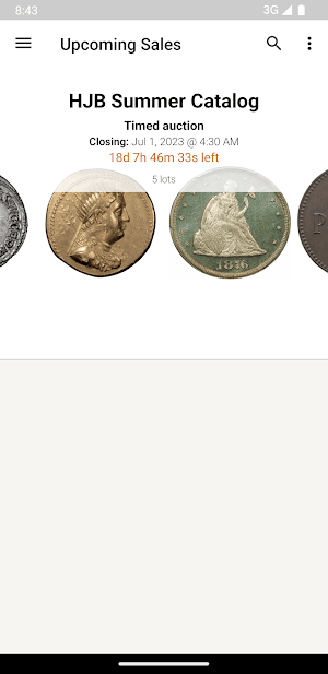 HJB Auctions Screenshot 0