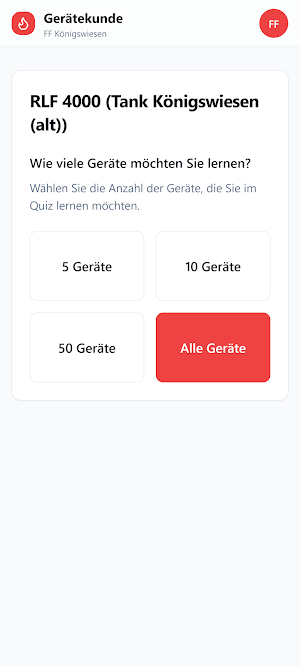FF Gerätekunde "Katal Kunde" Screenshot 2