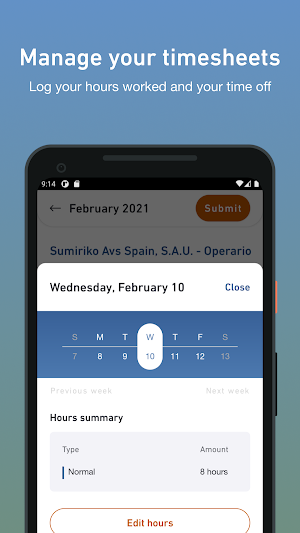 My Manpower App Screenshot 1