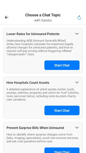 U.S. Healthcare Navigator Screenshot 2