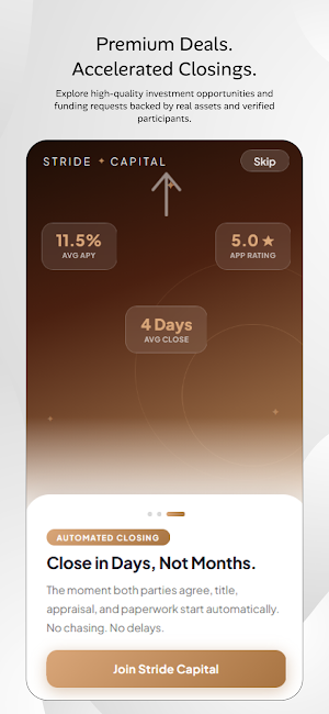 Stride Capital Screenshot 2
