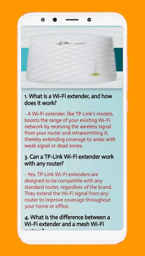tp link wifi extender hint Screenshot 3