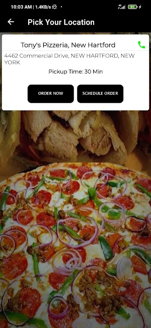 Tony's Pizzeria, New Hartford Screenshot 2