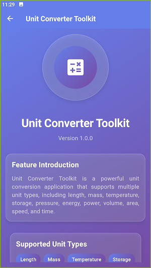 Unit Converter Toolkit Screenshot 0