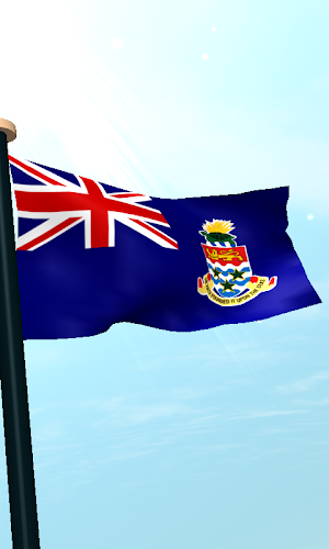 Cayman Islands Flag 3D Screenshot 3
