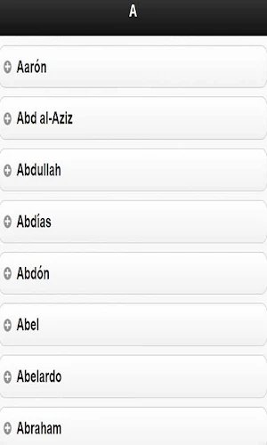 Significado nombres para bebés Screenshot 3