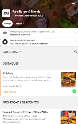 Raro Burger Screenshot 2