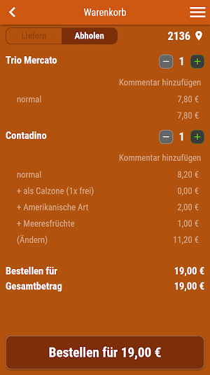 Pizzeria Mercato Screenshot 1