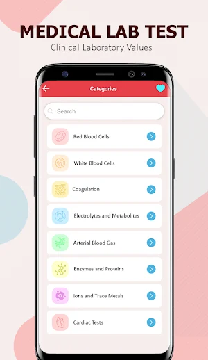 Medical Lab Test Screenshot 1