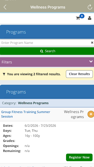 Edgefield County Recreation Screenshot 1