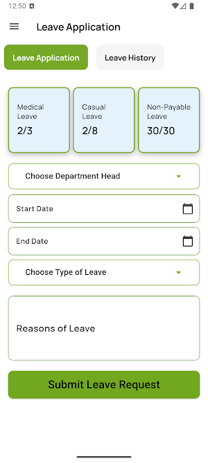 DFN Stuff Attendance Screenshot 1