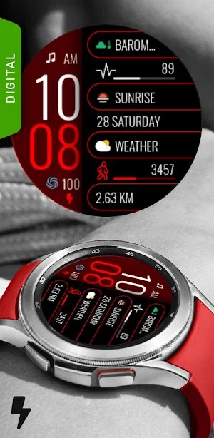 Minimal Watch Face 003 Screenshot 0
