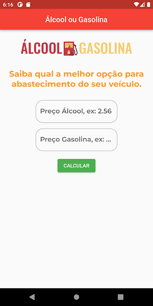 Álcool ou Gasolina - Economia Screenshot 0